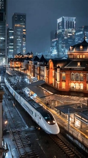 Tokyo Bullet Train 🚄 | Shinkansen High-Speed Ride | Japan Travel Shorts #train