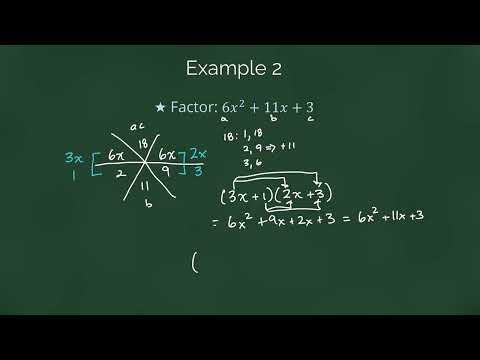 Factoring Trinomials