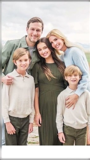 A picture of family blessings: Ivanka Trump, Jared Kushner & kids #shorts #ivanka #trump #kushner