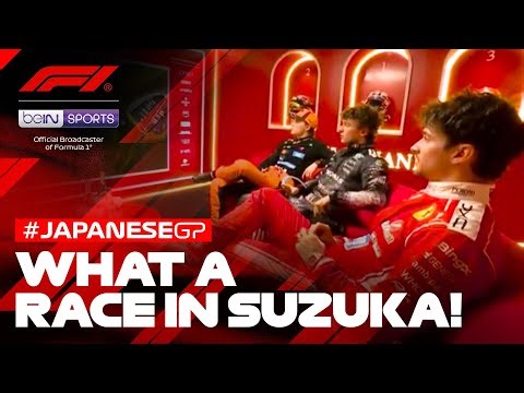 Reactions from the post-race cooldown room! | Formula 1 Japanese Grand Prix 2026