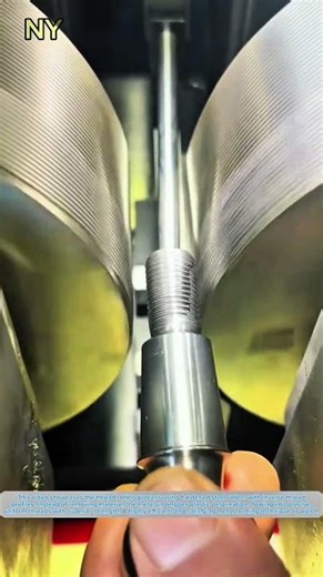 Thread Rolling Process: Forming Metal Threads Without Cutting.