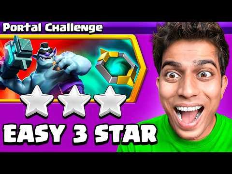 Easiest Way to 3 Star Portal Challenge in Clash of Clans
