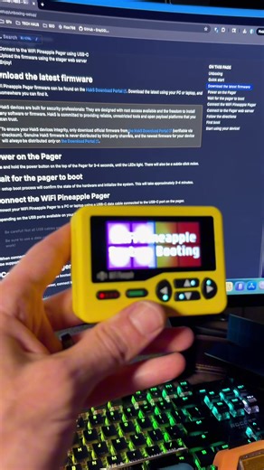 I Have a Problem with the Wi-Fi Pineapple Pager… I just installed the latest firmware on the Wi-Fi Pineapple Pager by Hak5, and I’m already running into something that doesn’t sit right with me, the boot time. With startup taking three to four minutes, it makes me wonder what else is lurking under the hood once this thing is fully stressed. Historically, Hak5 firmware hasn’t always been the most stable, and while I’m not calling this device broken, I am paying close attention. I’m going to put t