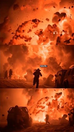 Exploding Volcano Close-Up | Lava Burst, Panic, and Extreme Documentary Realism #volcanoscience