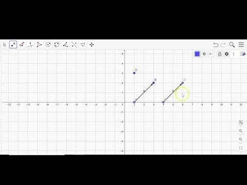 Geogebra classic tutorial| How to use vector from point tool #geogebra