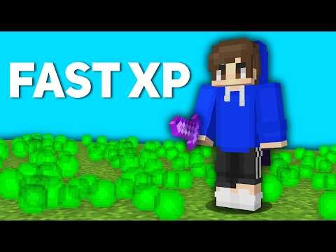The FASTEST Ways to get XP in Minecraft Skyblock