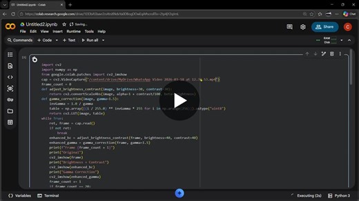 #imageprocessing #computervision #python #opencv #machinelearning #ece #engineering #signalprocessing | Sai Chandu Gundavarapu
