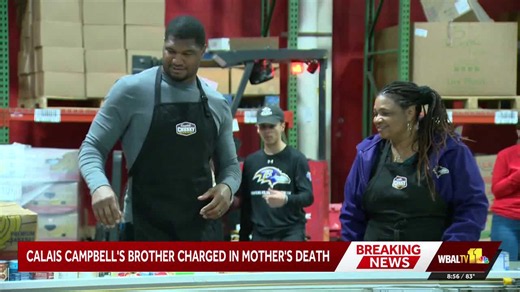 Mother of Ravens Calais Campbell found dead, brother facing charges