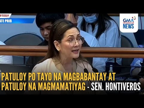 Sen. Hontiveros casts “yes” vote on 2026 Bicam Conference Report | GMA Integrated News