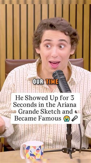 He Showed Up for 3 Seconds in the Ariana Grande Sketch and Became Famous 😭🎤