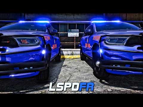 Playing GTA 5 As A POLICE OFFICER| GTA 5 Lspdfr Mod|