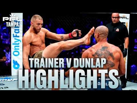 "WHOA!!" 😲 | Luke Trainer vs. Roland Dunlap - Fight Highlights | PFL Tampa