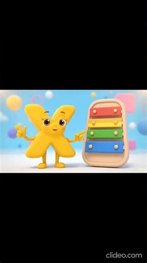 Let’s Learn Letter X 🌟 #abcsong #educationalvideosforkids #jintu
