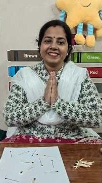 Shadow matching activity for 3+ kids#focus #coordination #brain #braingym #mamtaankit