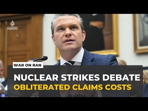 US war on Iran debate over nuclear strike success and ongoing threat