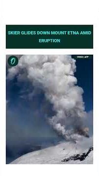 Stunning Visuals of Mount Etna ERUPTION in Italy Caught on Cam