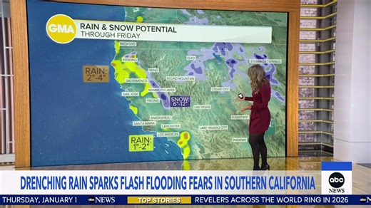 2026 begins with a snow squall and bitter cold stretching from Wisconsin to Florida. ABC News' Ginger Zee has the latest. | Good Morning America