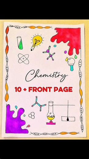 🔥 Chemistry Project File Class 11-12 | Easy + Creative Design #ChemistryProject #practical