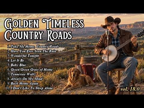 Golden Country Roads Timeless 60s 70s 80s - Take Me Home Country Roads, Have You Ever Seen The Rain