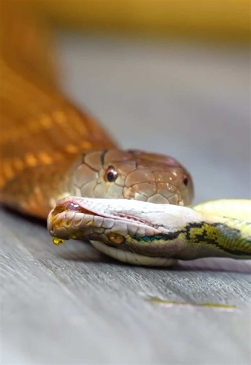 The Name “King” Was Earned 👑🐍👀 #kingcobra #animals #snake #venomous #wildlife
