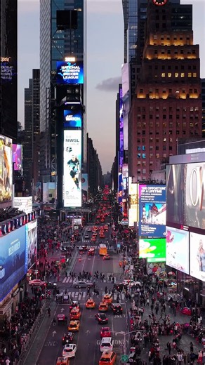 Times Square: Drone View