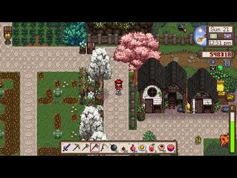 Modded Stardew Valley Playthrough - No commentary - Day 21 Spring, Year 4