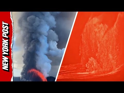 Hawaii’s Kilauea Volcano Spews More Than 1,400 Feet Of Lava Into The Air
