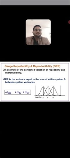 Gage Repeatability and Reproducibility #GRR #rr #measurement #system #analysis