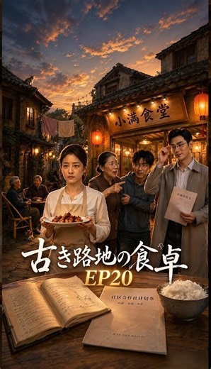 《古き路地の食卓》EP20，重男軽女の家から脱出、食堂で新しい人生を切り開け