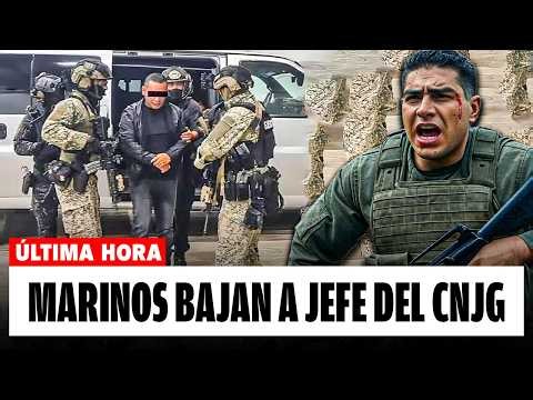 MARINOS CAPTURAN al JEFE del CJNG en JALISCO y LIQUIDAN la PLAZA