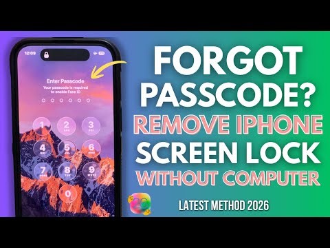 FORGOT PASSCODE? HOW TO REMOVE IPHONE 4/6 DIGIT PASSCODE WITHOUT COMPUTER | ALL MODELS SUPPORTED