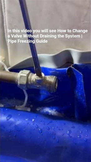 DIY Plumbing: Replacing an Isolation Valve Using a Pipe Freezer Kit