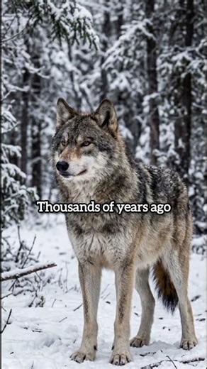 Dogs Were Once Wolves🐕‍🦺🐺
