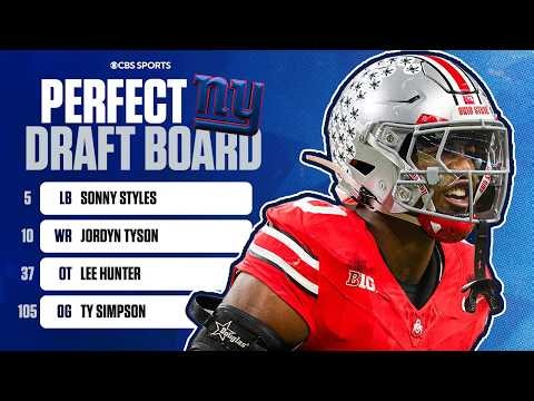 Perfect NFL Draft board for New York Giants after Dexter Lawrence trade
