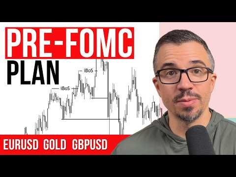 Gold CHoCH Confirmed, EURUSD, GBPUSD | FOMC Preview & Live Trade Setups