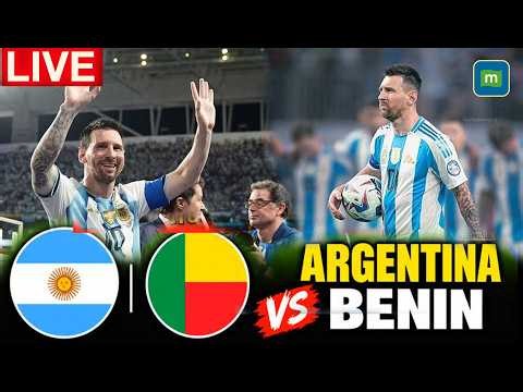 🔴Lionel Messi Farewell Match LIVE: Argentina vs Benin | Messi’s Last Match for Argentina
