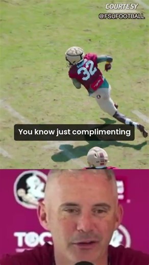 OOZING EFFORT | Ousmane Kromah breaks off BIG run during FSU scrimmage