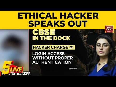 CBSE Evaluation Portal Hacked: Ethical Hacker Exposes Flaws Allowing Grade Changes | India Today