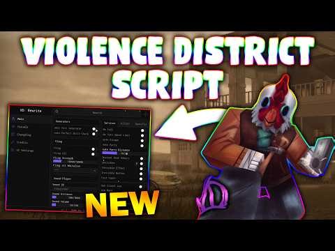 *NEW* Violence District Script (PASTEBIN 2026) (WALKSPEED ,ESP ,KILL ALL ,NO SKILLCHECK)
