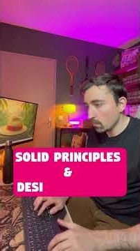 Commente “SOLID” si tu veux les liens #code #developpeur #programmation #techtips #coding