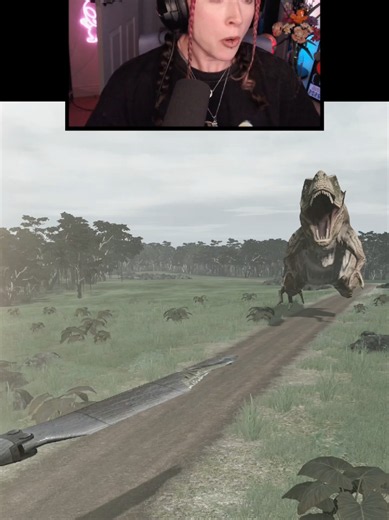 the most chaotic 1.5 mins in dayz 😭 #dayz #gaming #trex #dinodayz #hollyrex