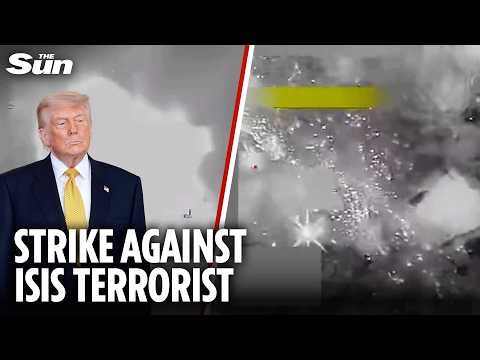 Moment ‘world’s most active terrorist’ & ISIS second-in-command is eliminated