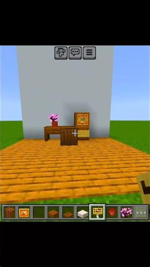 Minecraft Table l build hack l #shorts