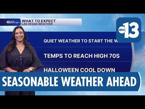 Vanessa's Forecast: Quiet and Seasonable Weather Through Thursday in Las Vegas