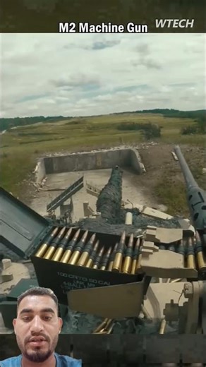 Reloading and Shooting With the US Army 🪖Abrams tank Machine Gun