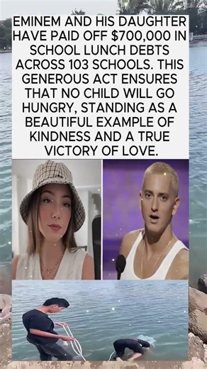 Eminem and Daughter Hailie Jade Pay Off $700,000 School Debt #shorts #eminem