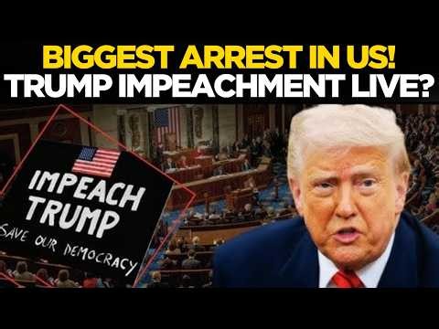 TRUMP IMPEACHMENT 2026 LIVE | House of Representatives Decides President Trump's Fate | Trump Live