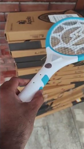Apollo Mosquito Racket instant machhar ka game over 😱 🔥 #shorts #mosquitorocket #unboxing