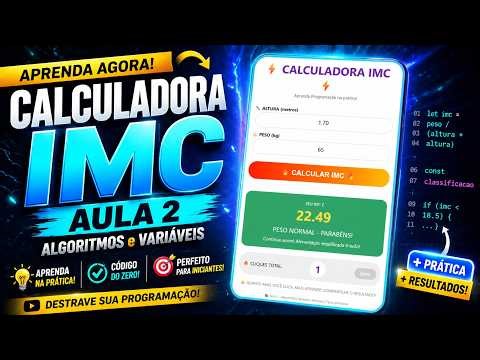 Projeto REAL com JavaScript: Calculadora IMC do Zero | Aula 2