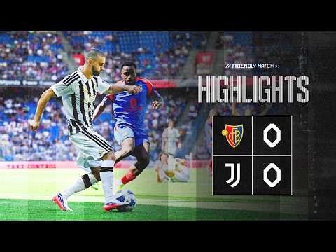 Juventus return to the pitch: first friendly match against Basel
